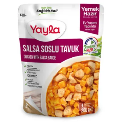 Yayla Salsa Soslu Tavuk 200 G