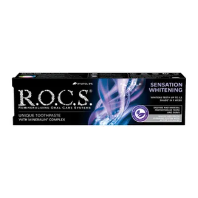 Rocs Sensation Whitening Beyazlatıcı Diş Macunu 74 G