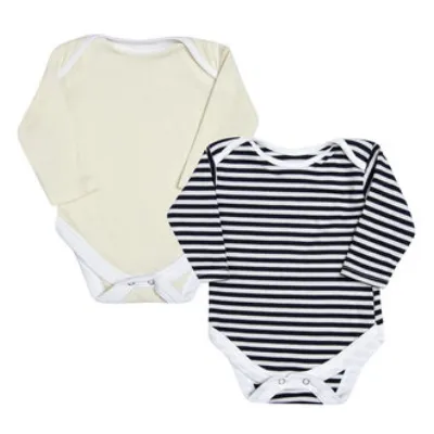 Kardelen Bebe Uzun Kollu Body 0-3 Ay 2'li
