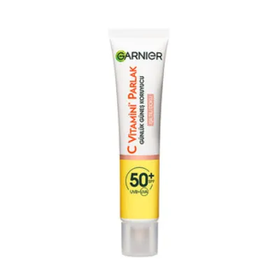 Garnier C Vitaminli Parlak Günlük Güneş Koruyucu Işıltılı Doku 40ml