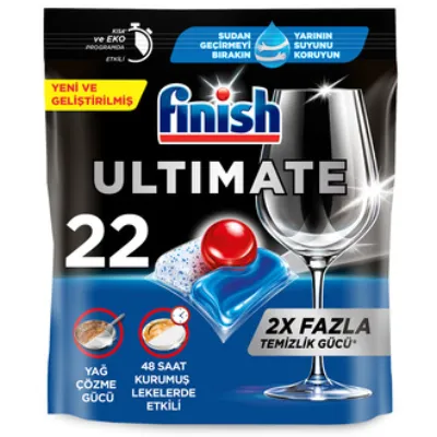 Finish Ultimate Hepsi 1 Arada 22 Tablet 283G