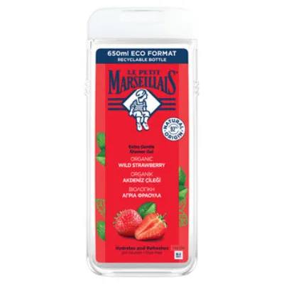 Le Petit Marseillais Duş Jeli Akdeniz Çileği 650 Ml