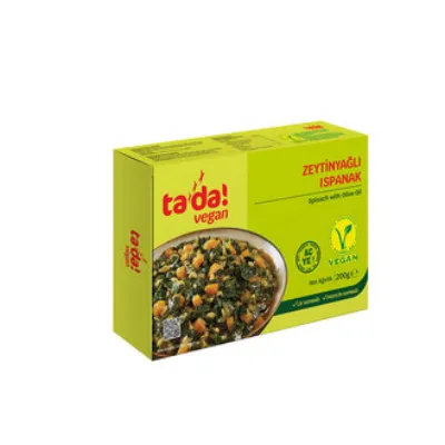 Tada Vegan Zeytinyağlı Ispanak 200 G
