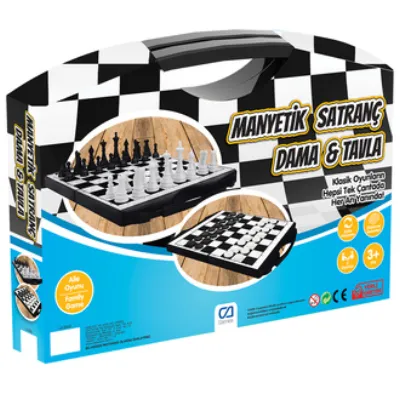 Ca Games Çantalı Manyetik 3'lü Oyun