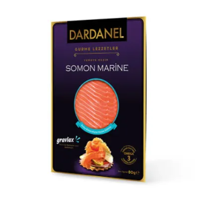 Dardanel Soğutulmuş Balık Somon Marine 80 G