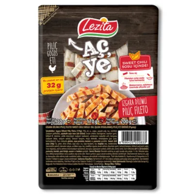 Lezita Izgara Dilimli Piliç Fileto 170 G + Chili Sos 30 G