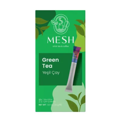 Mesh Stick Yeşil Çay 16'lı 32 G