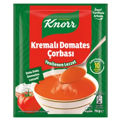Knorr Kremalı Domates Çorbası 70 G