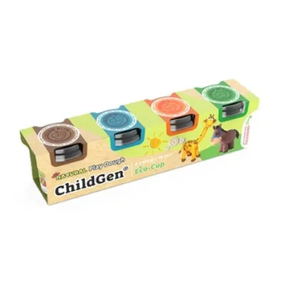 Childgen Doğal Oyun Hamuru At 4 x 125 G