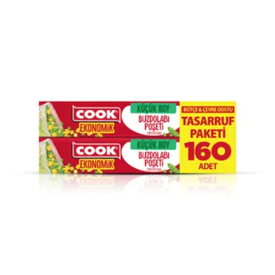 Cook Eko Buzdolabı Poşeti Küçük Boy 160'lı