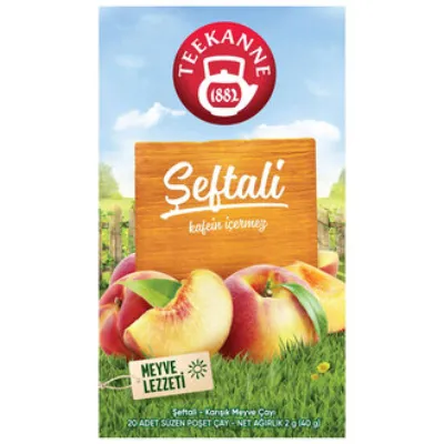 Teekanne Şeftali Meyve Çayı 20'li 40 G