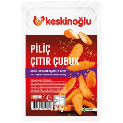 Keskinoğlu Piliç Çıtır Çubuk 300 G