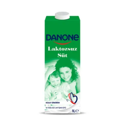 Danone Uht Laktozsuz İçme Sütü 1 L
