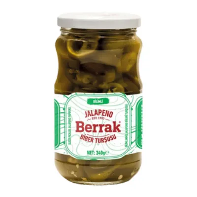 Berrak Jalapeno Acı Biber Turşusu 340 G