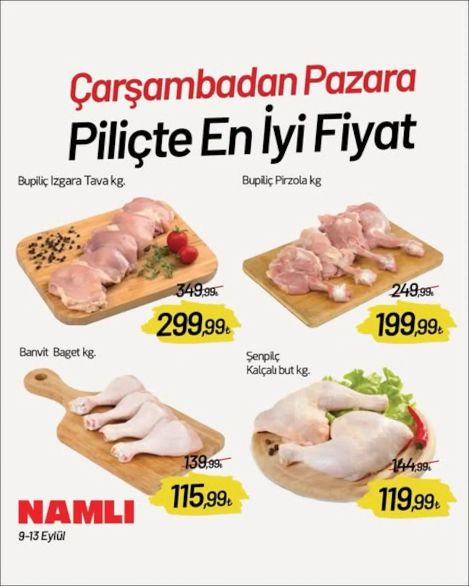 Namlı Hipermarketleri broşürü