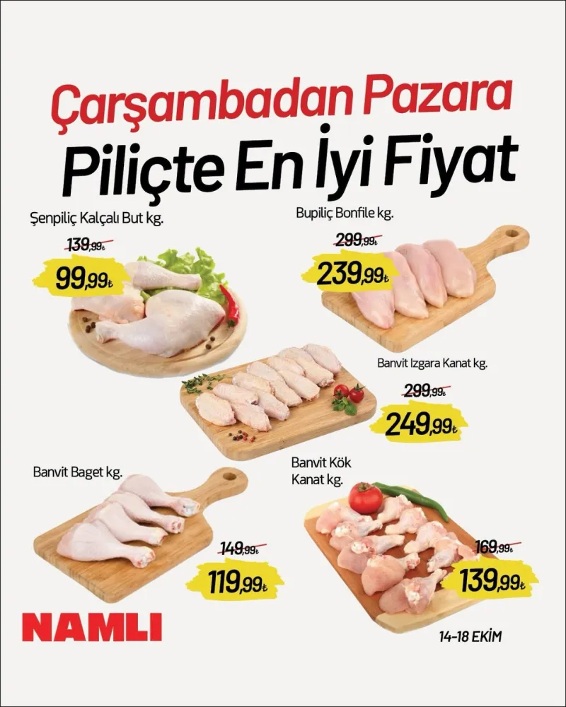 Namlı Hipermarketleri broşürü sayfa 1
