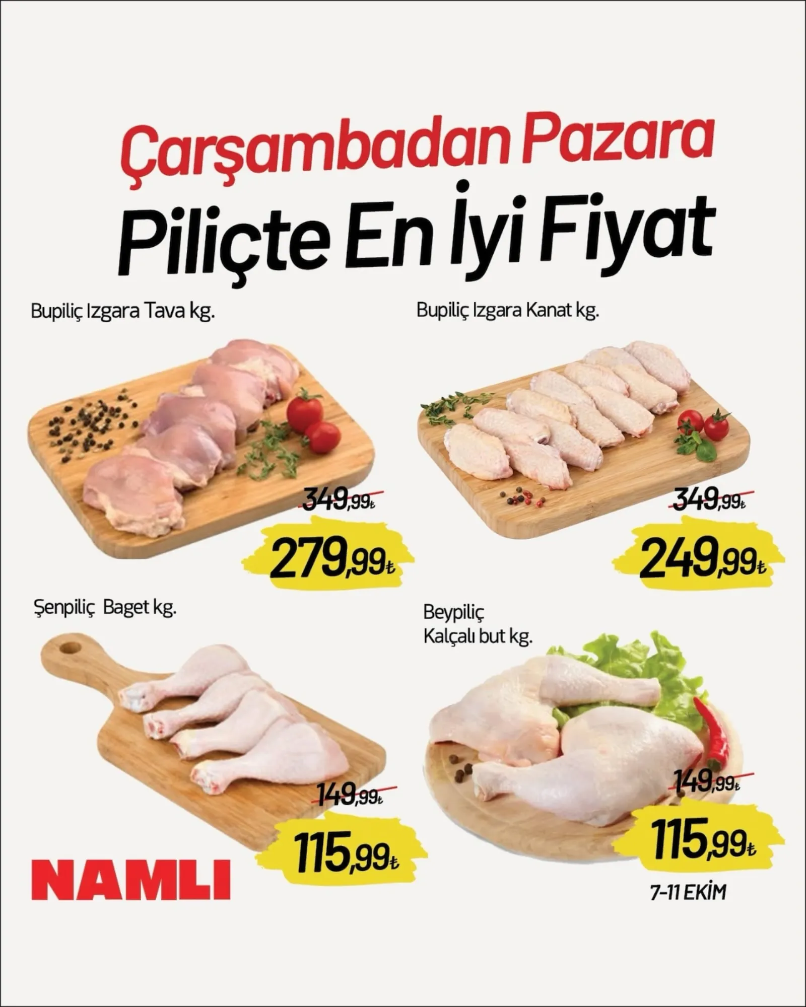 Namlı Hipermarketleri broşürü sayfa 1