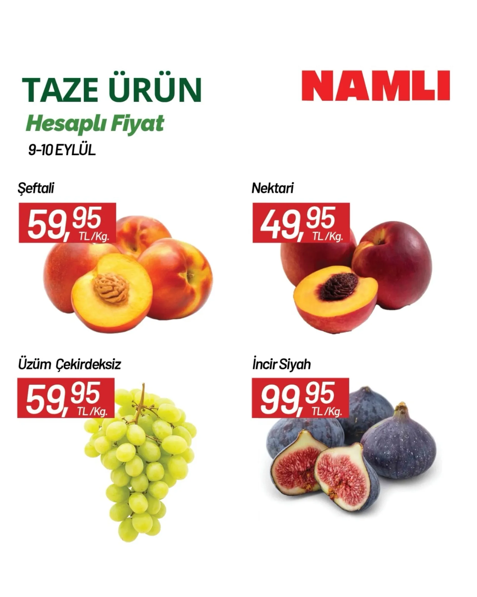 Namlı Hipermarketleri broşürü