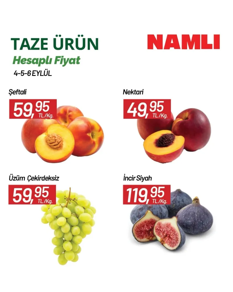 Namlı Hipermarketleri broşürü