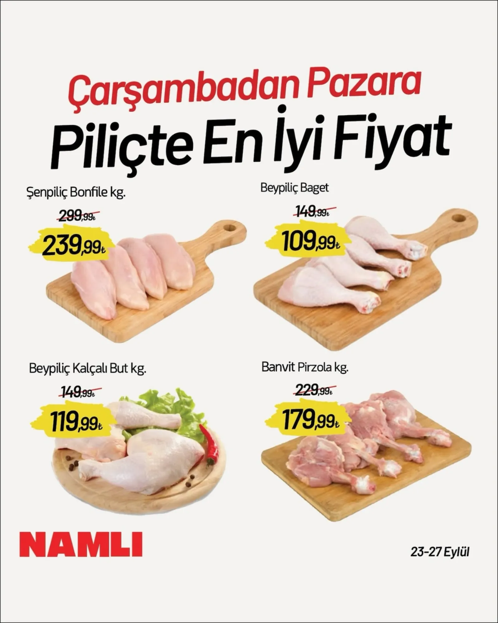 Namlı Hipermarketleri broşürü sayfa 1