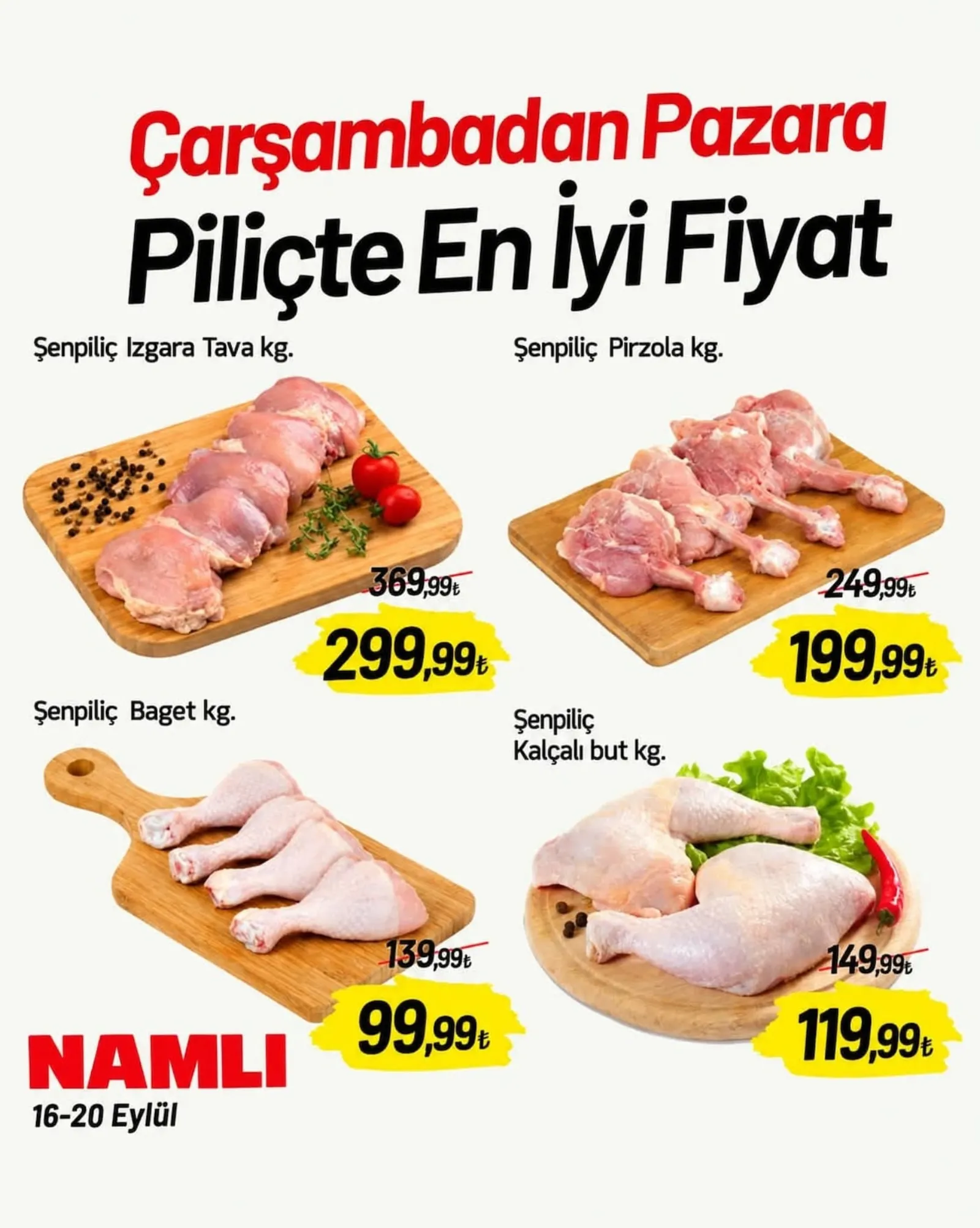 Namlı Hipermarketleri broşürü sayfa 1