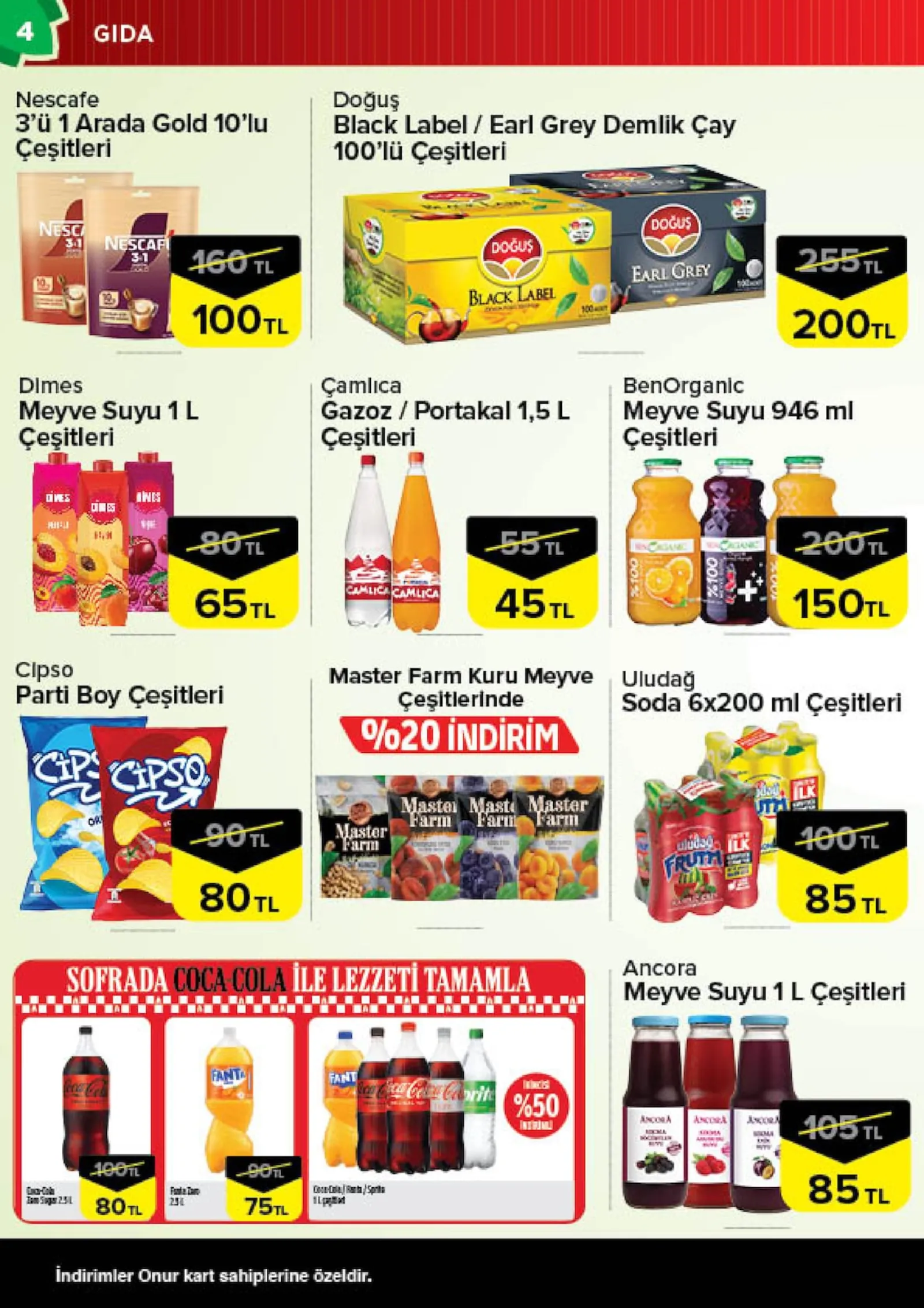 Onur Market broşürü sayfa 15