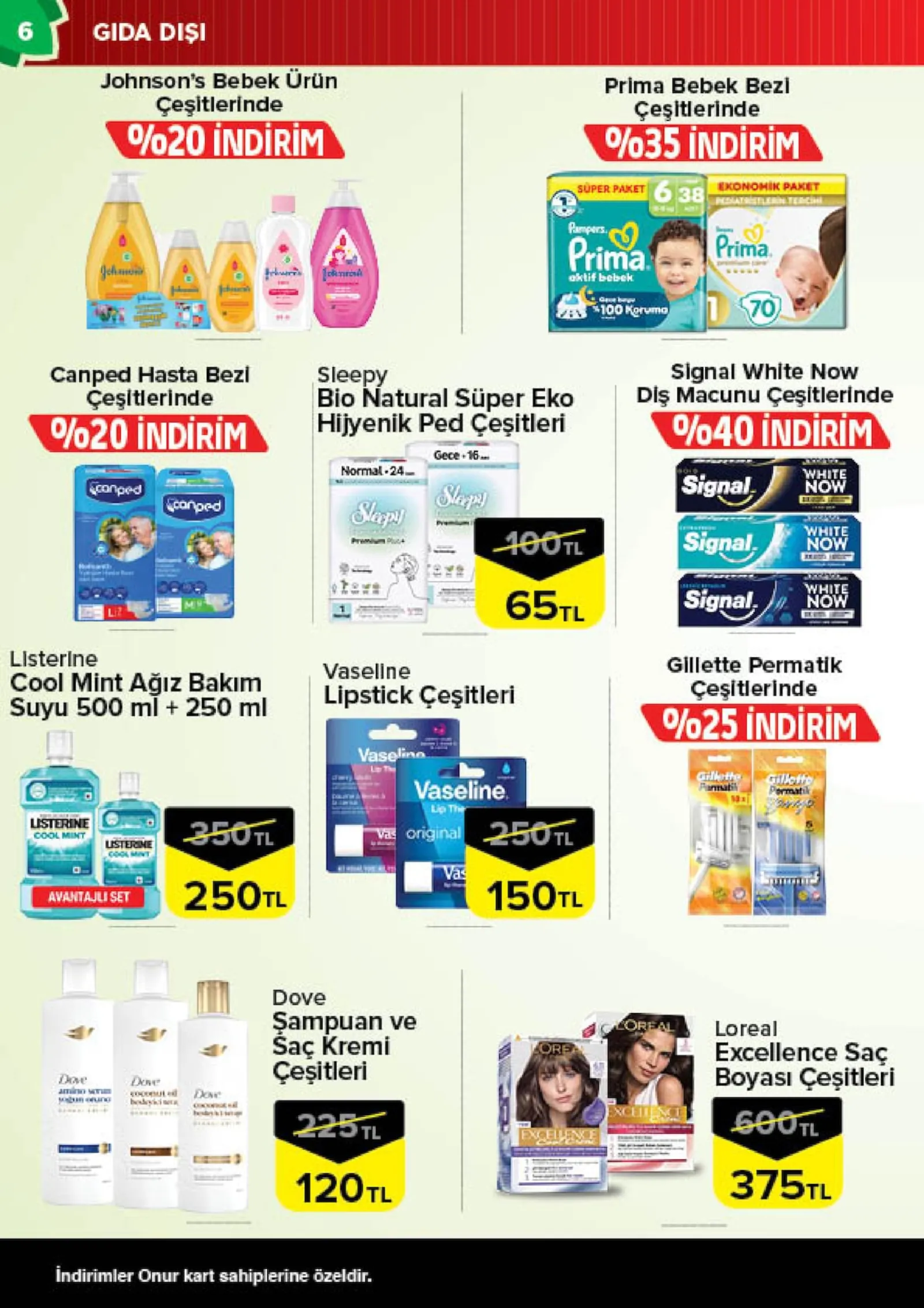 Onur Market broşürü sayfa 30