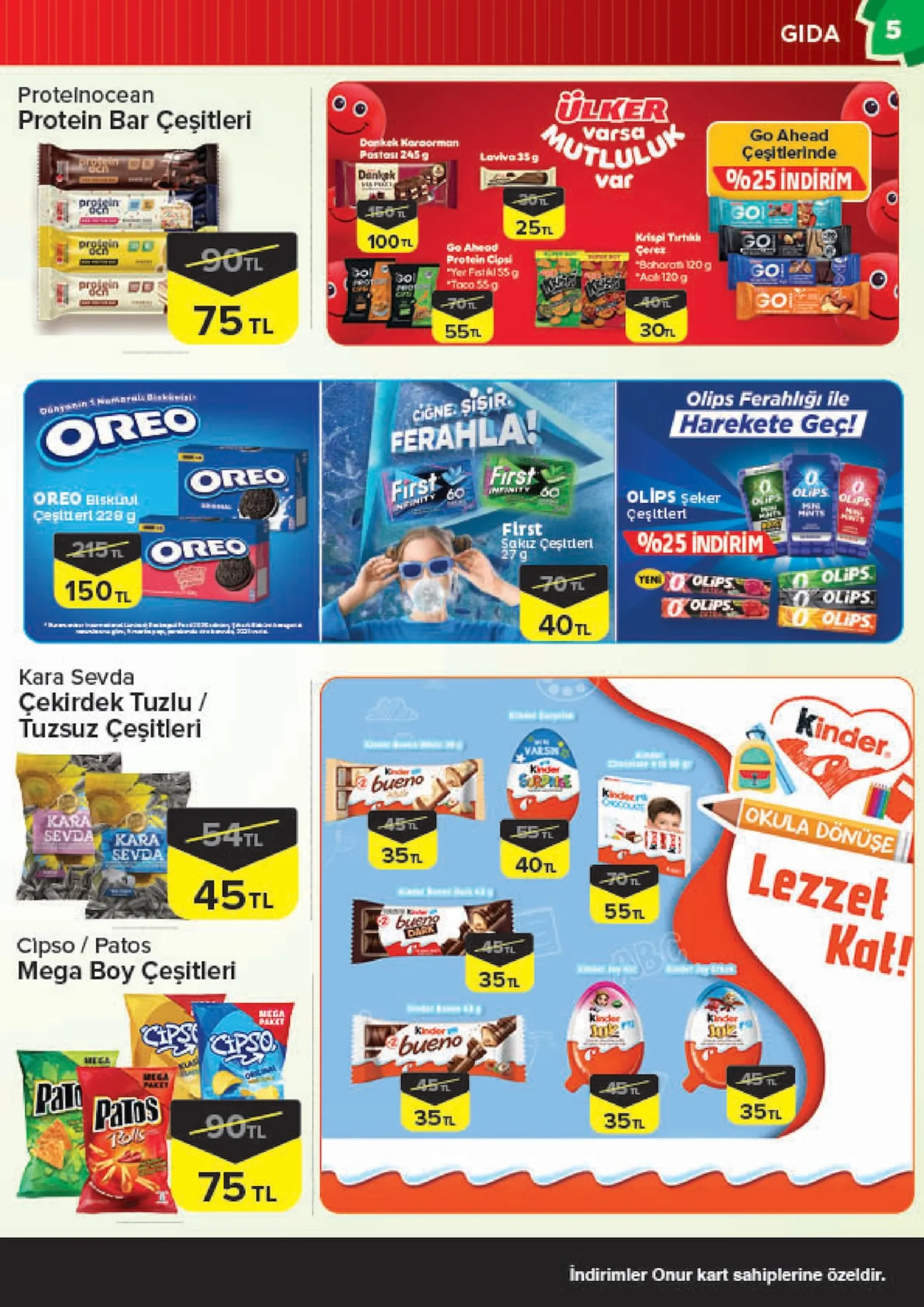 Onur Market broşürü sayfa 5