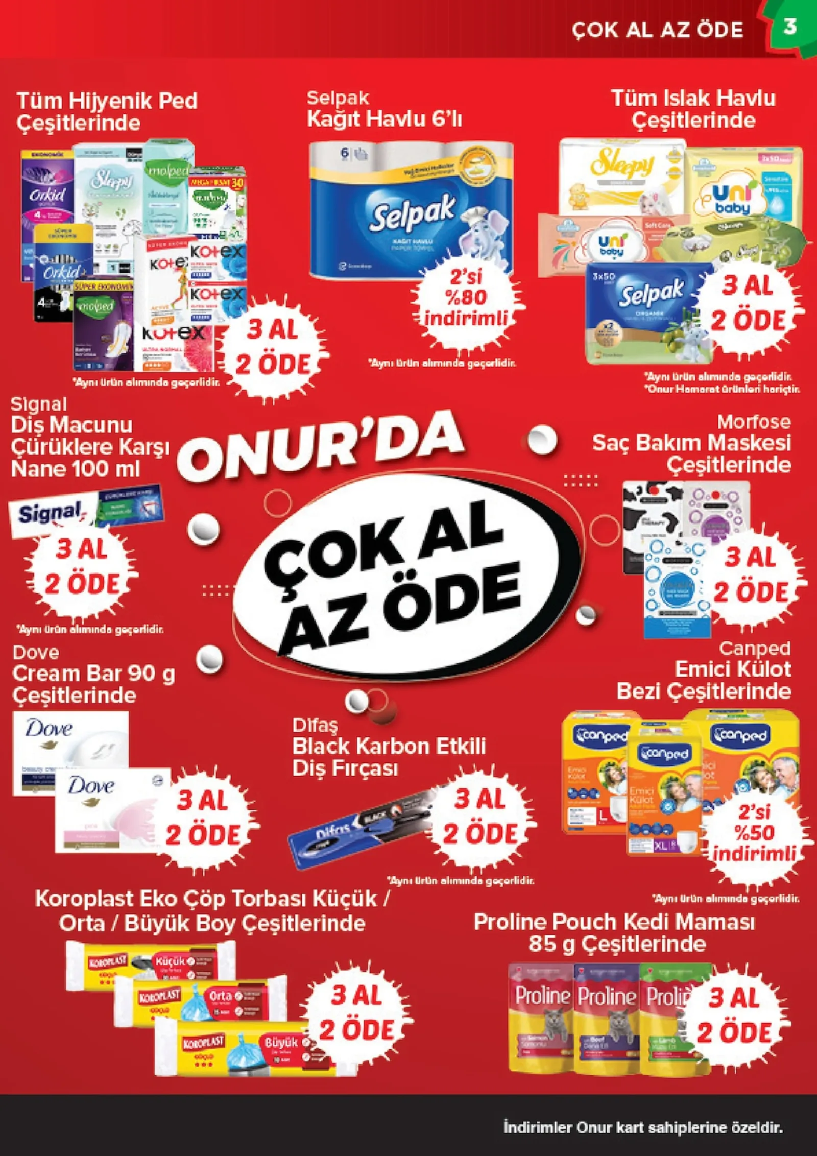 Onur Market broşürü sayfa 3