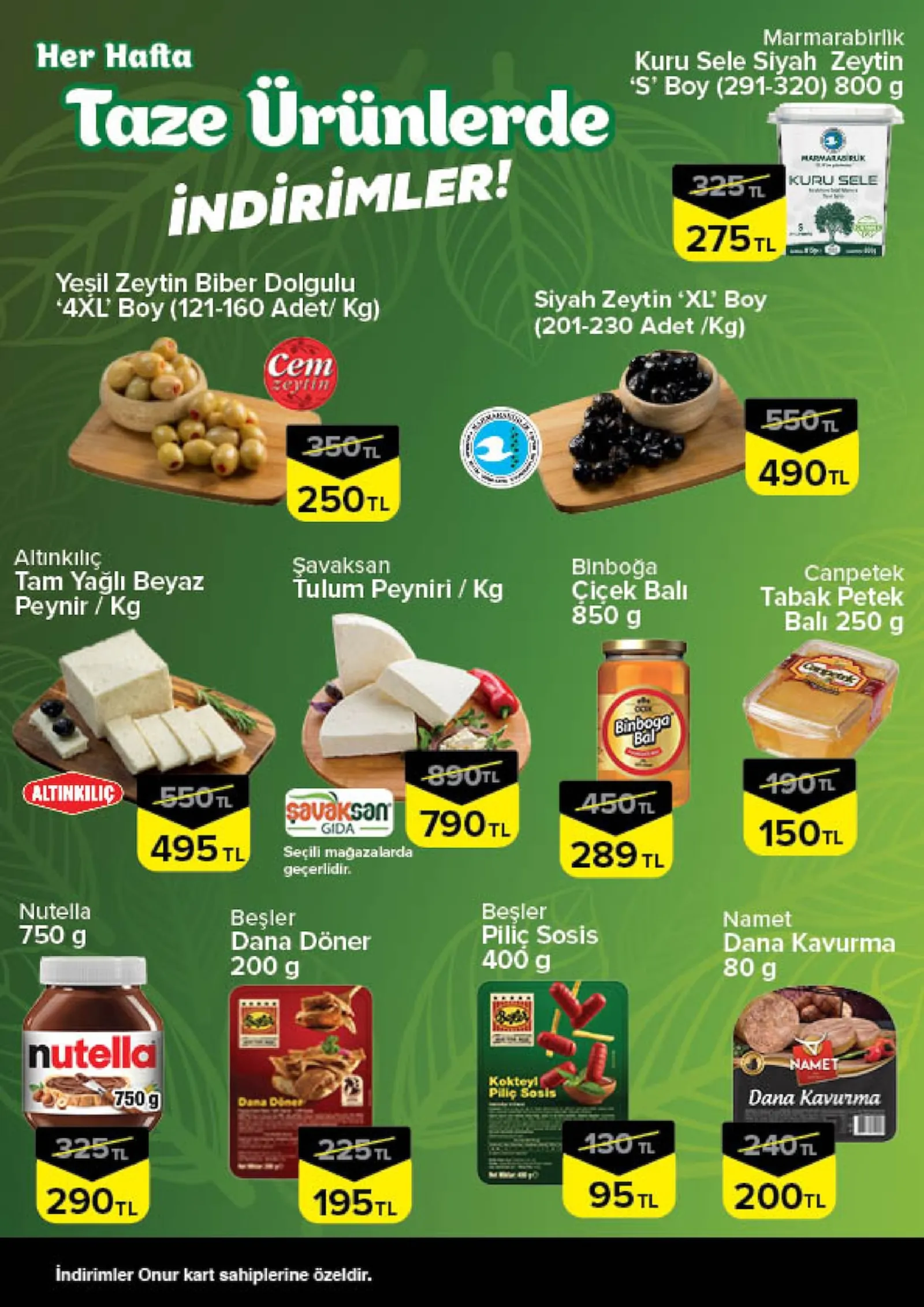 Onur Market broşürü sayfa 2