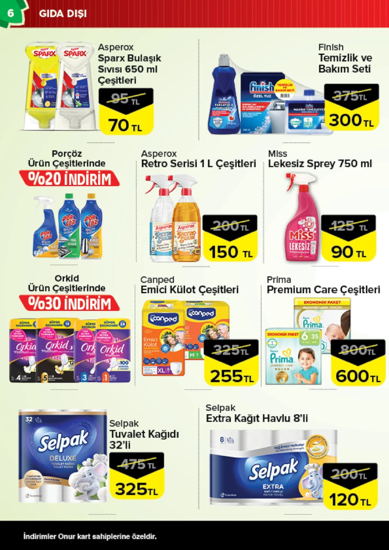 Onur Market broşürü sayfa 6