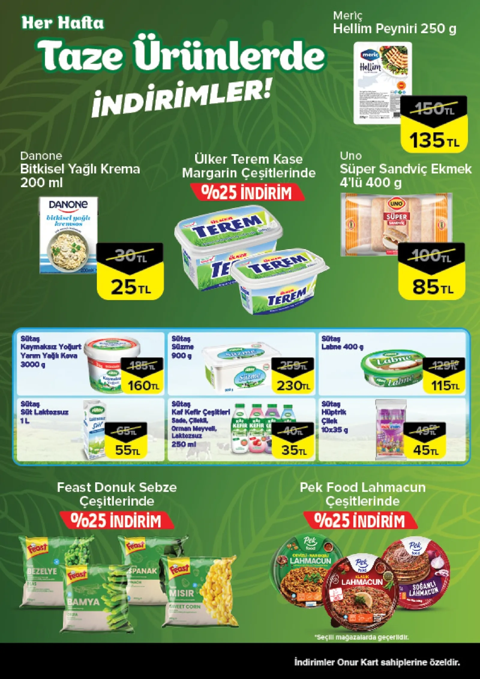 Onur Market broşürü sayfa 3
