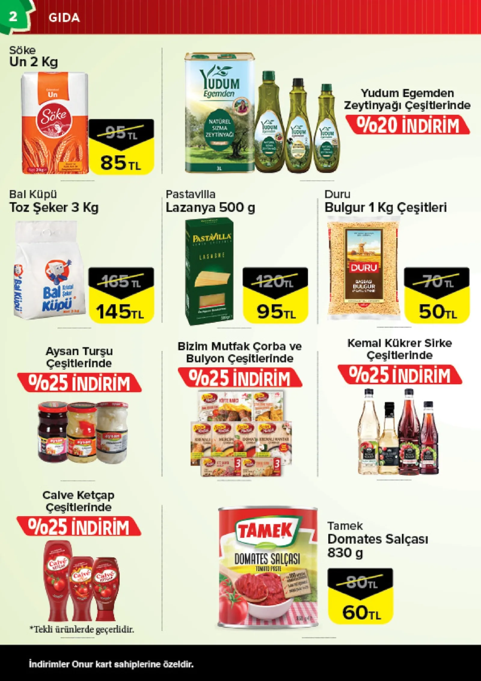 Onur Market broşürü sayfa 2