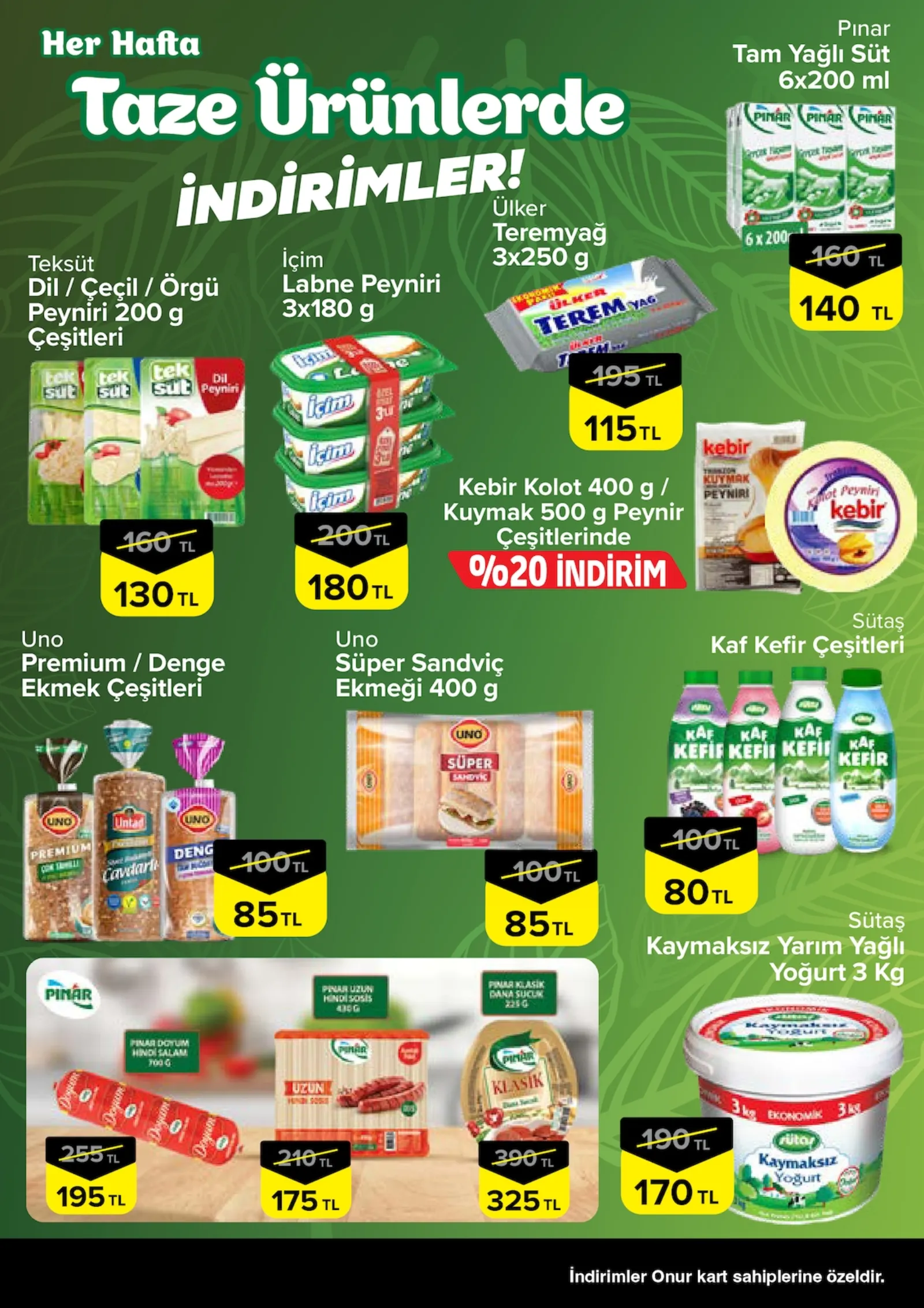Onur Market broşürü sayfa 3