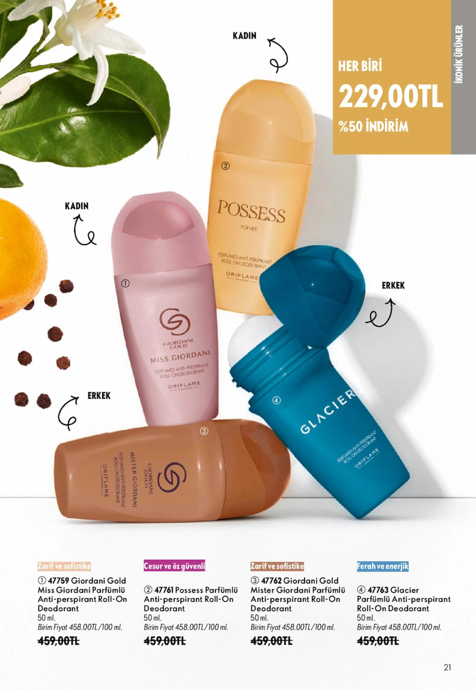Oriflame broşürü sayfa 21