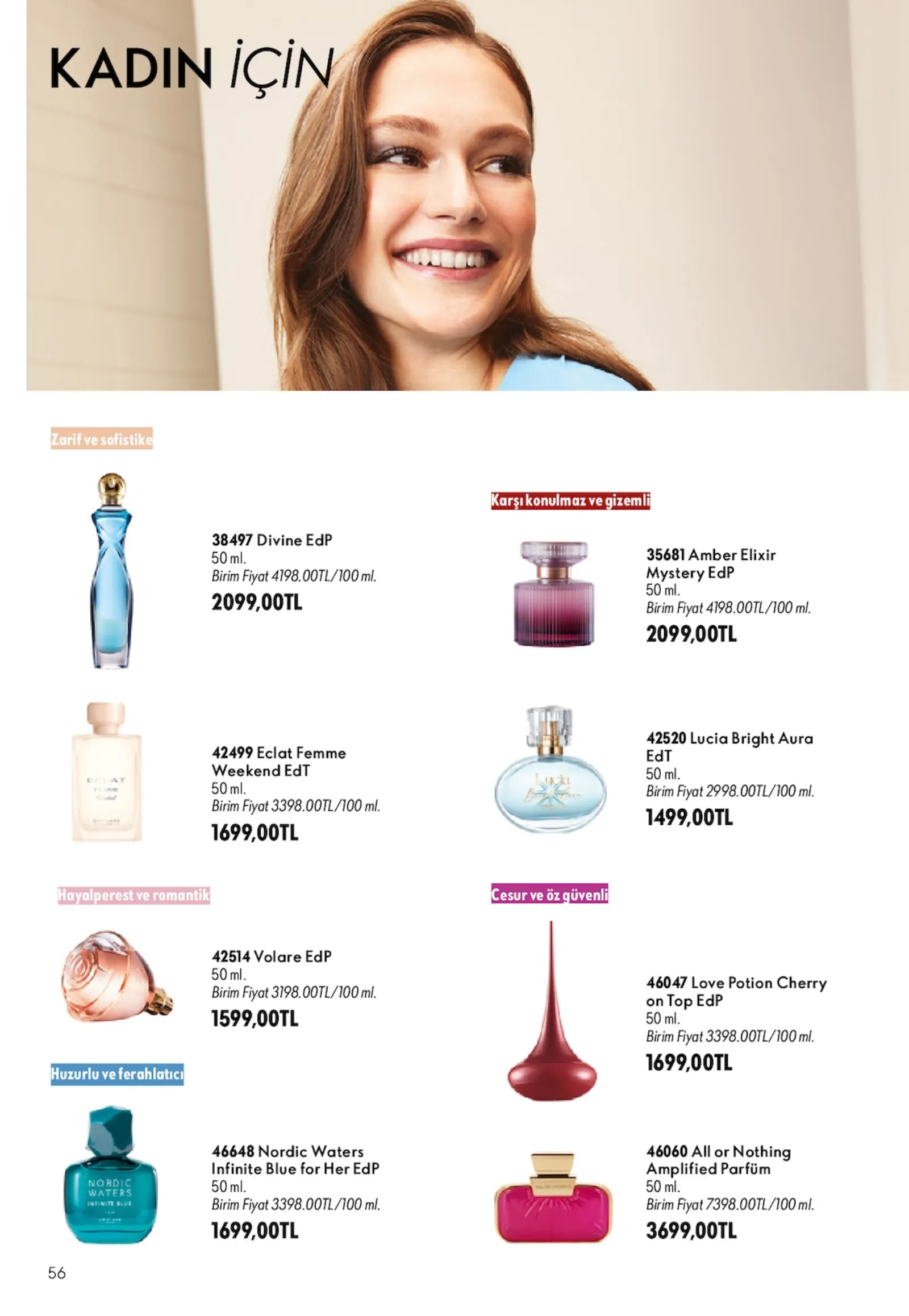 Oriflame broşürü sayfa 56