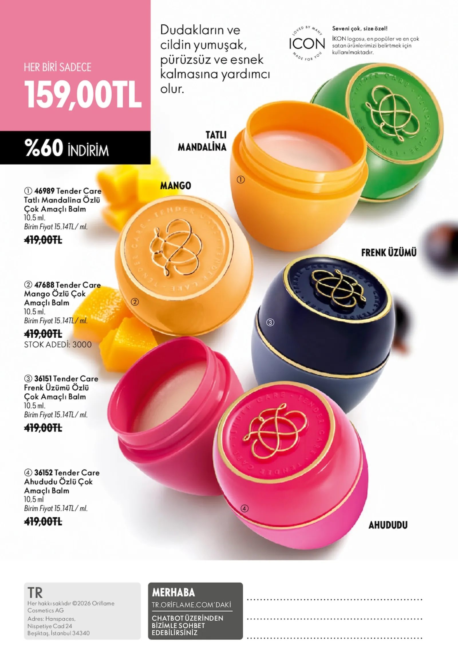 Oriflame broşürü sayfa 148
