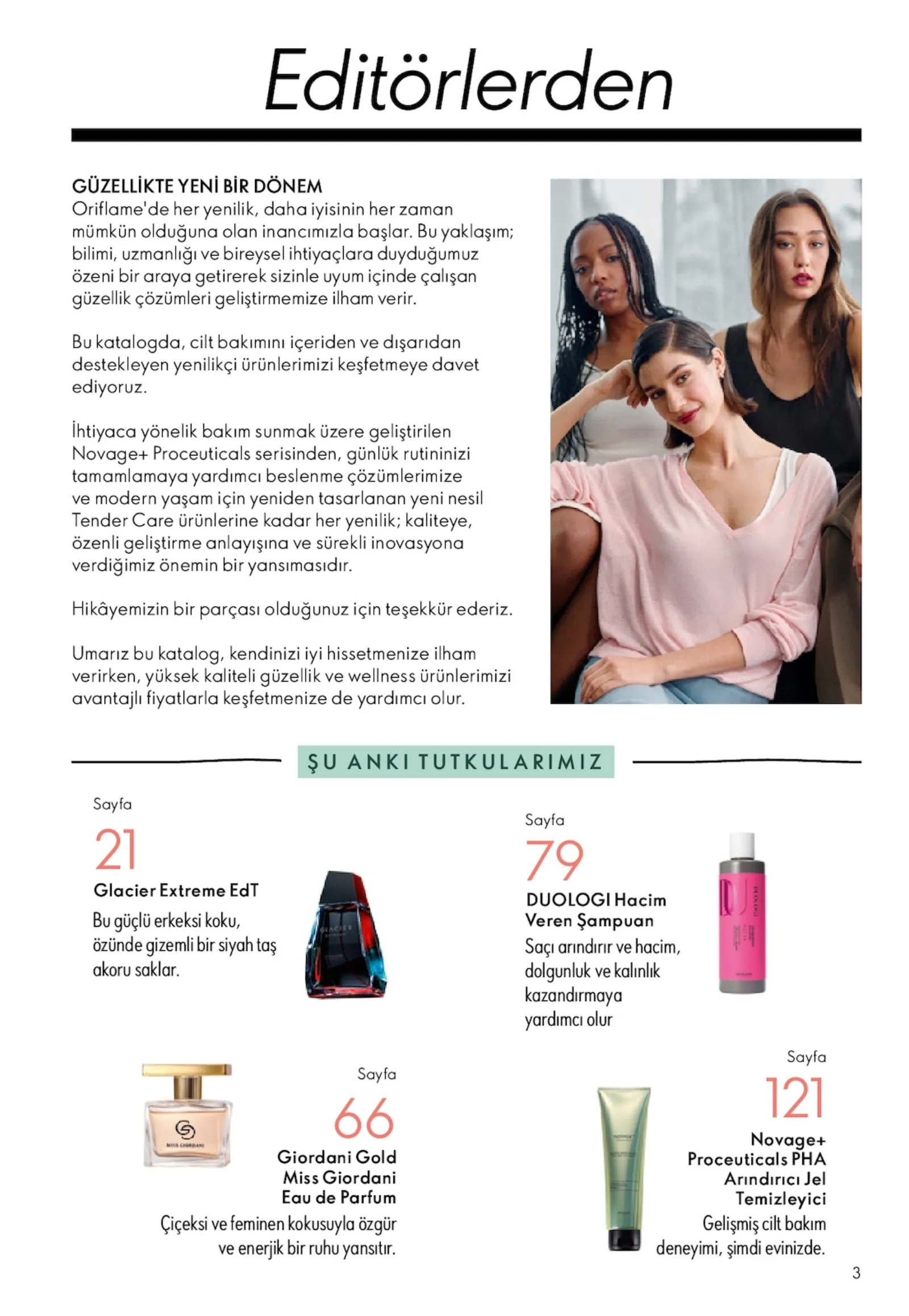 Oriflame broşürü sayfa 3