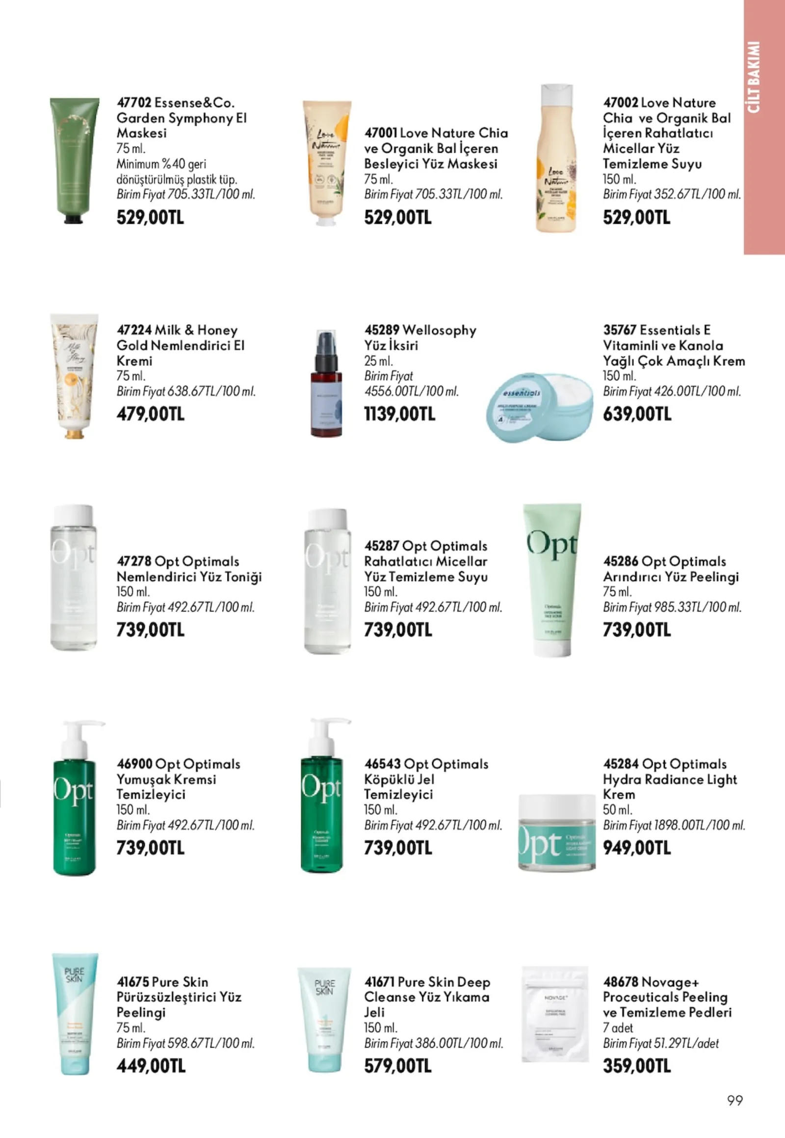 Oriflame broşürü sayfa 99