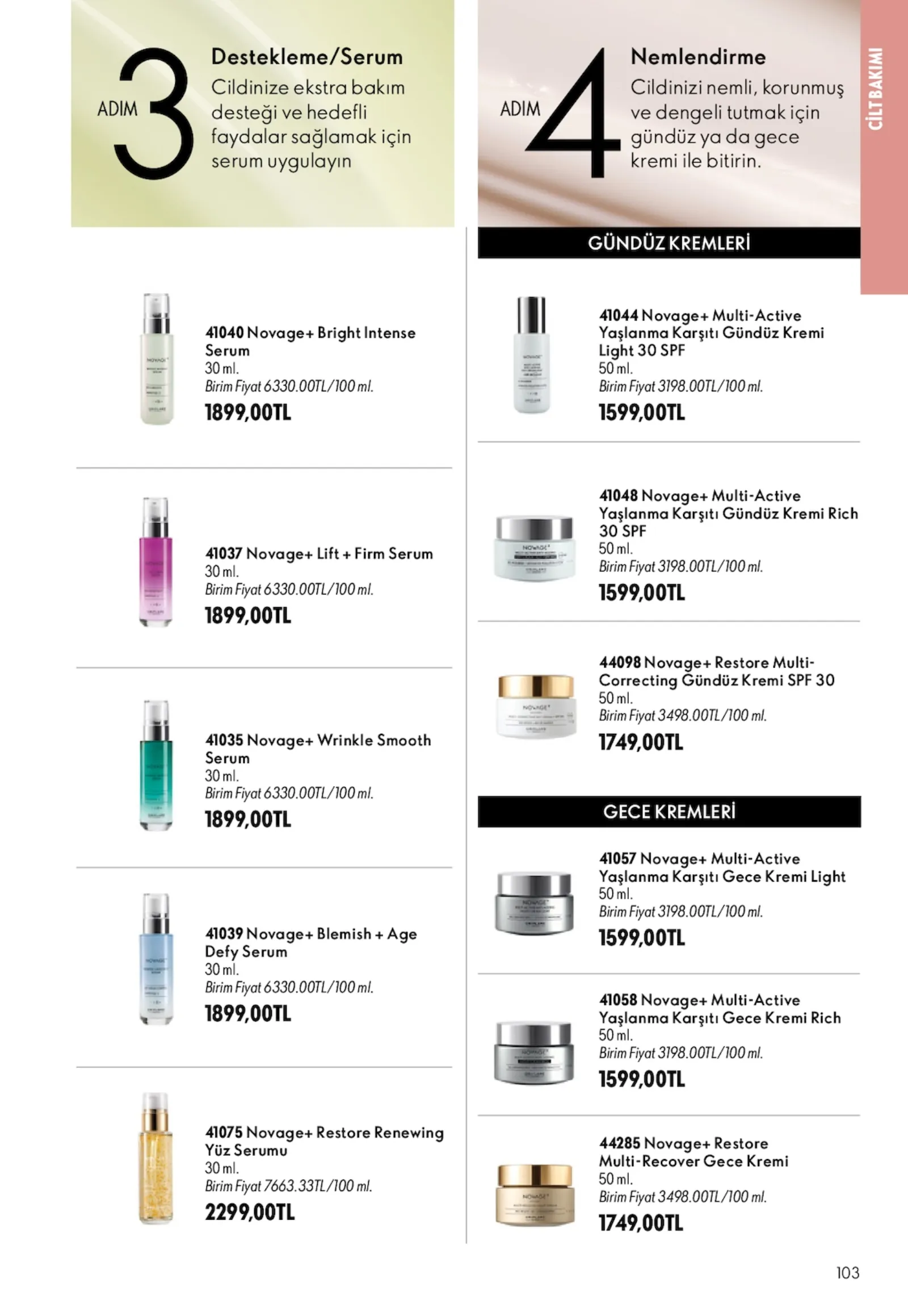 Oriflame broşürü sayfa 103