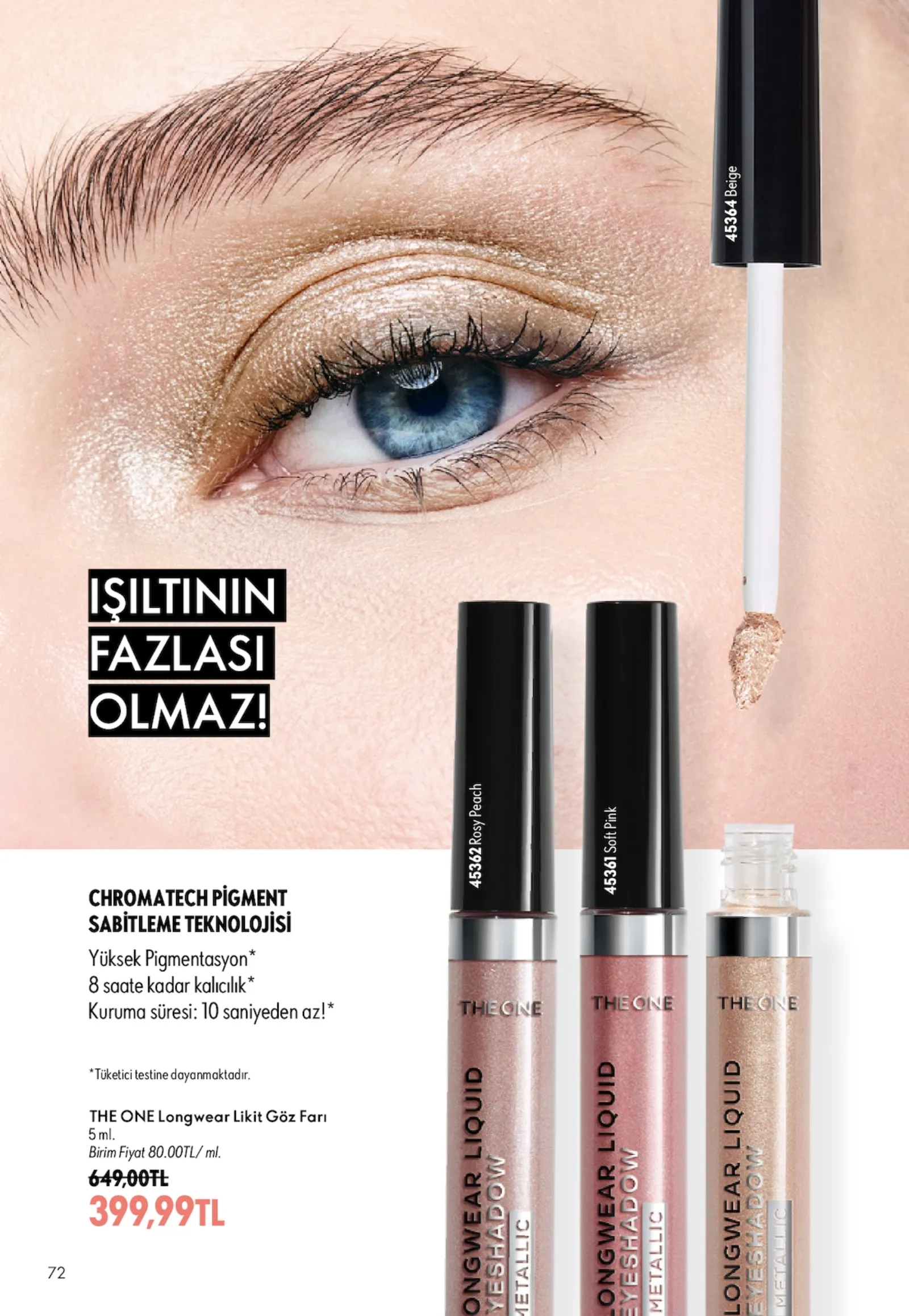 Oriflame broşürü sayfa 72
