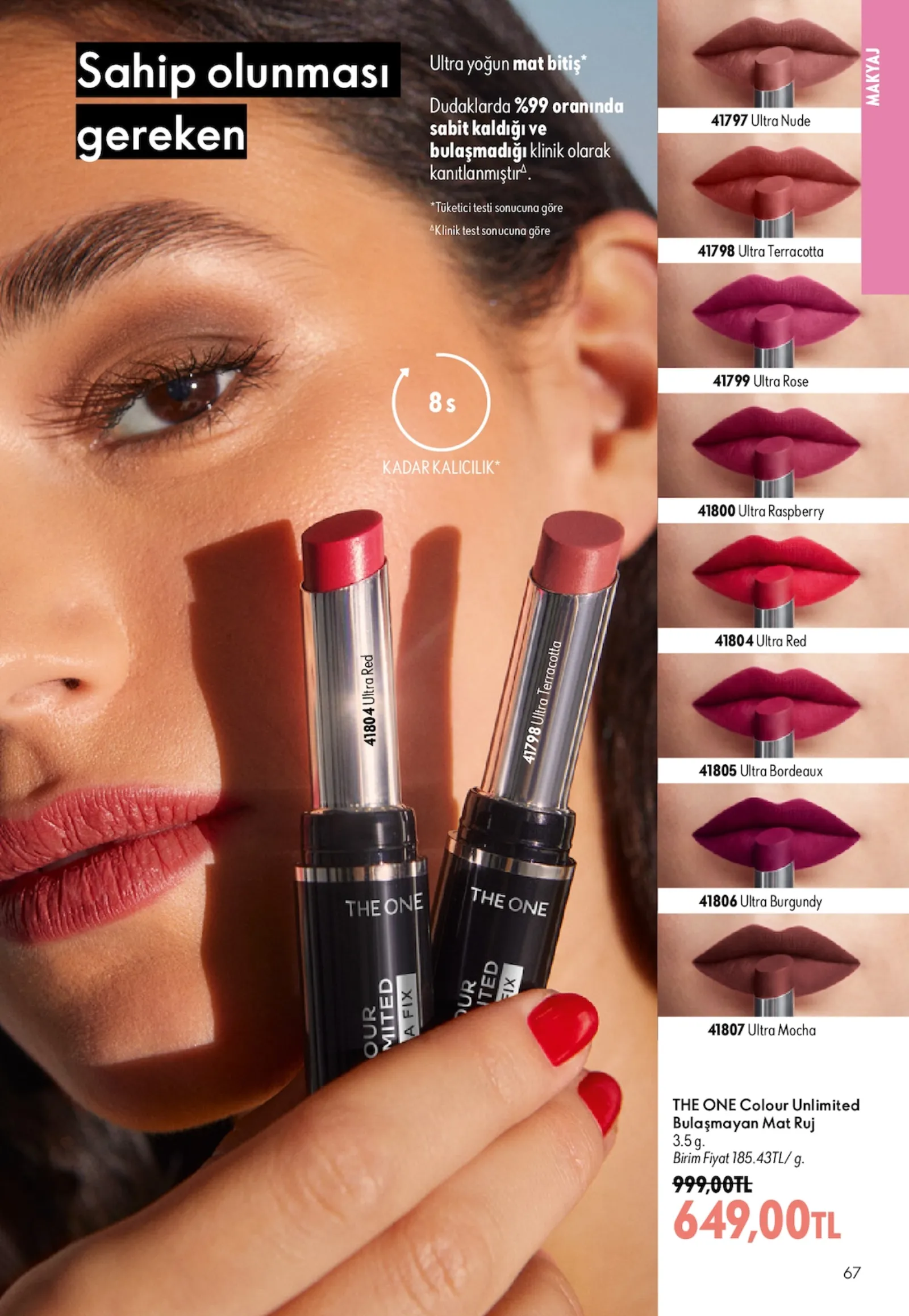 Oriflame broşürü sayfa 67