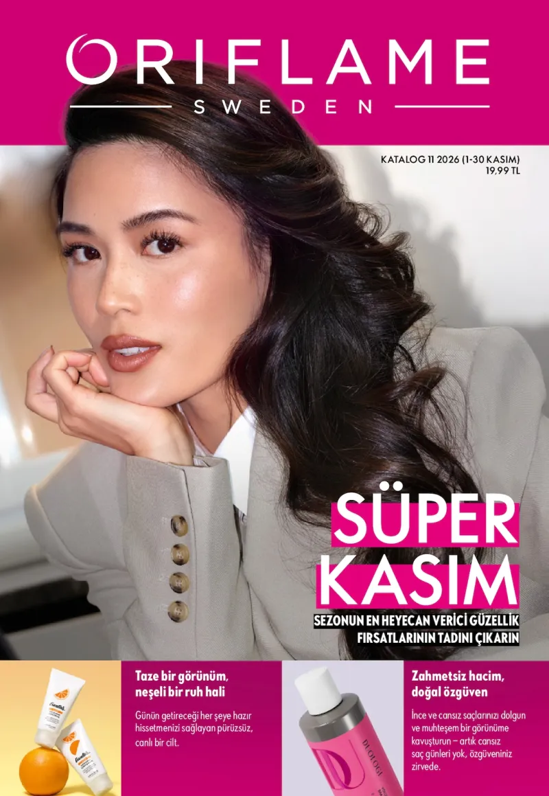 Oriflame broşürü sayfa 1