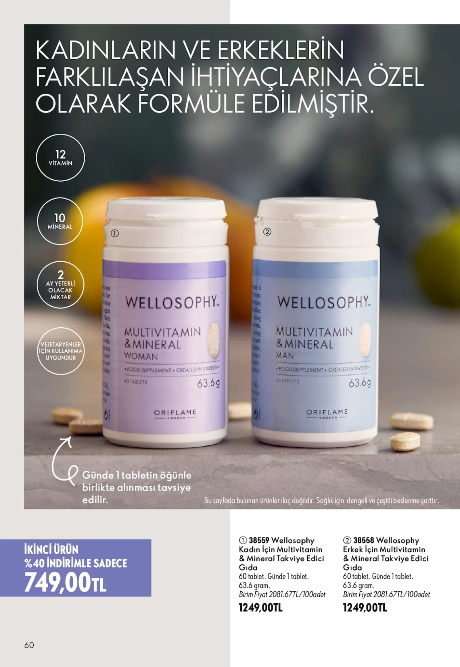 Oriflame broşürü sayfa 60