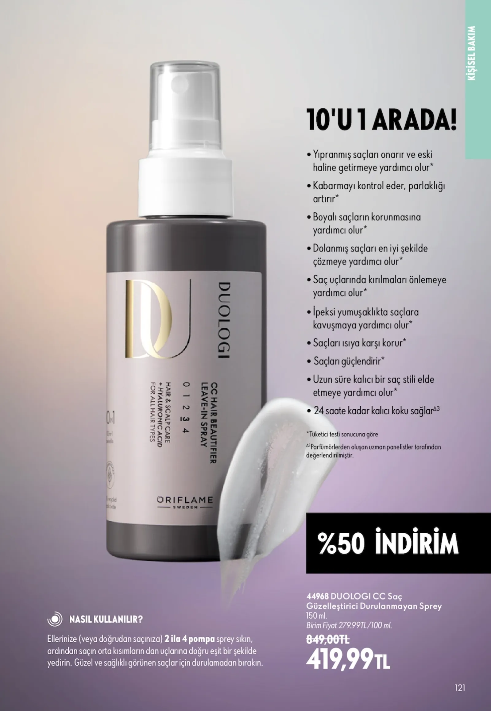 Oriflame broşürü sayfa 121