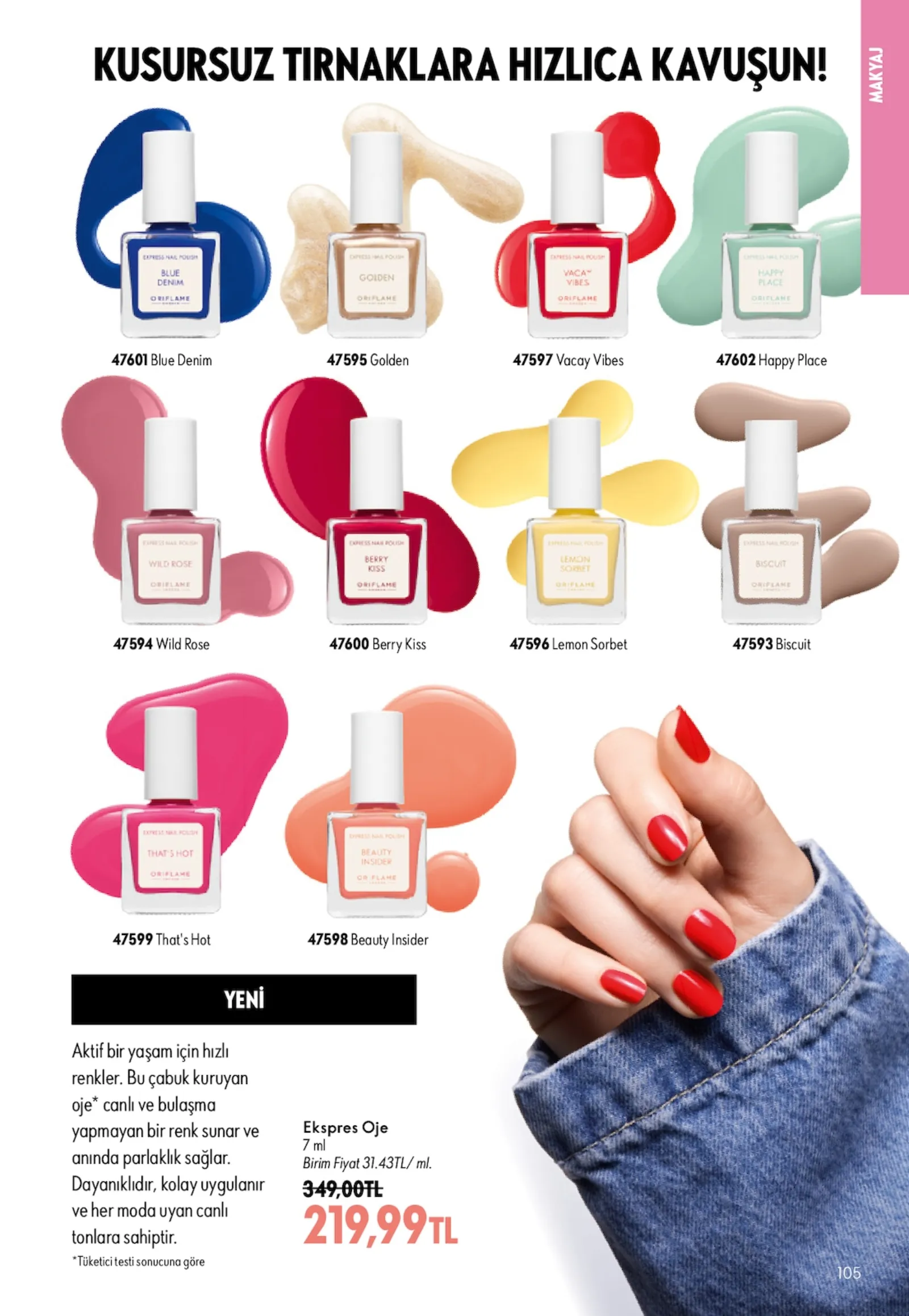 Oriflame broşürü sayfa 105