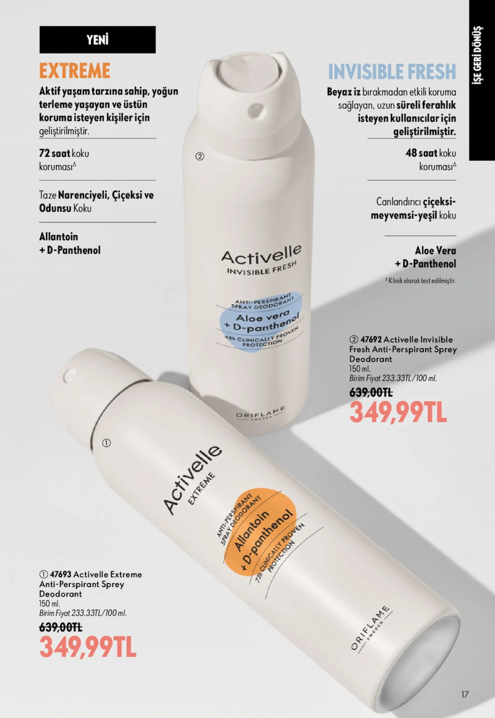 Oriflame broşürü sayfa 17