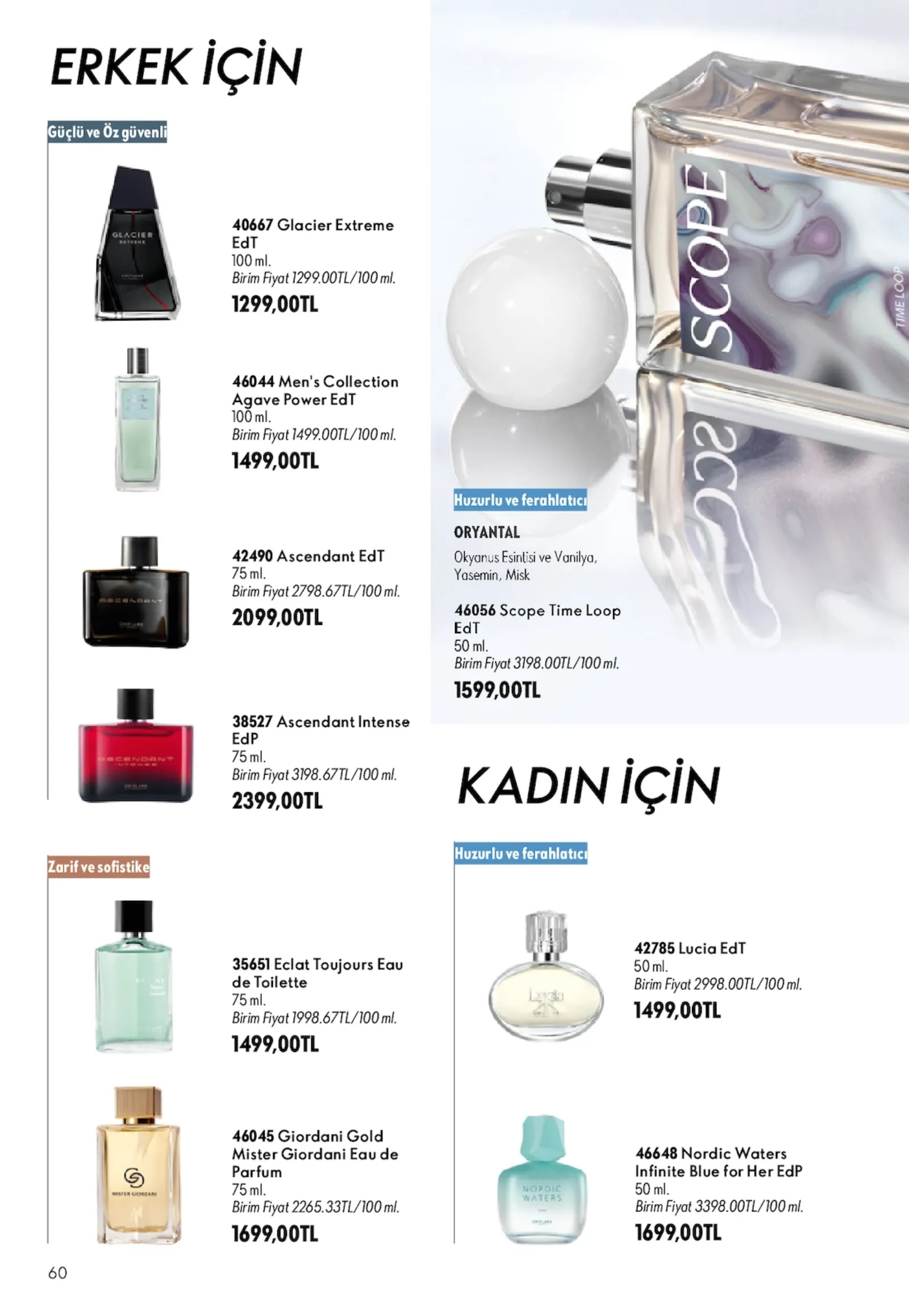 Oriflame broşürü sayfa 60
