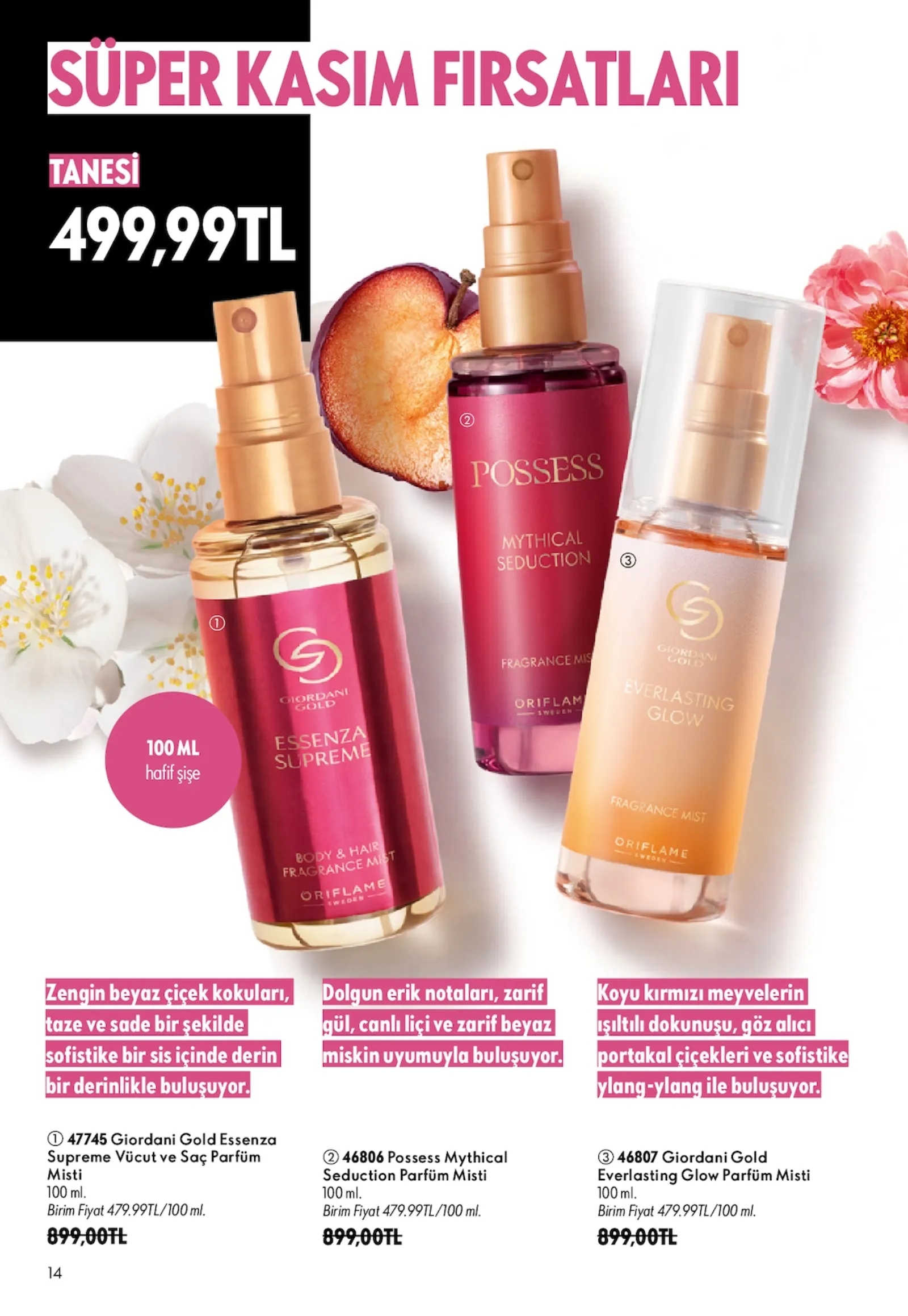 Oriflame broşürü sayfa 14