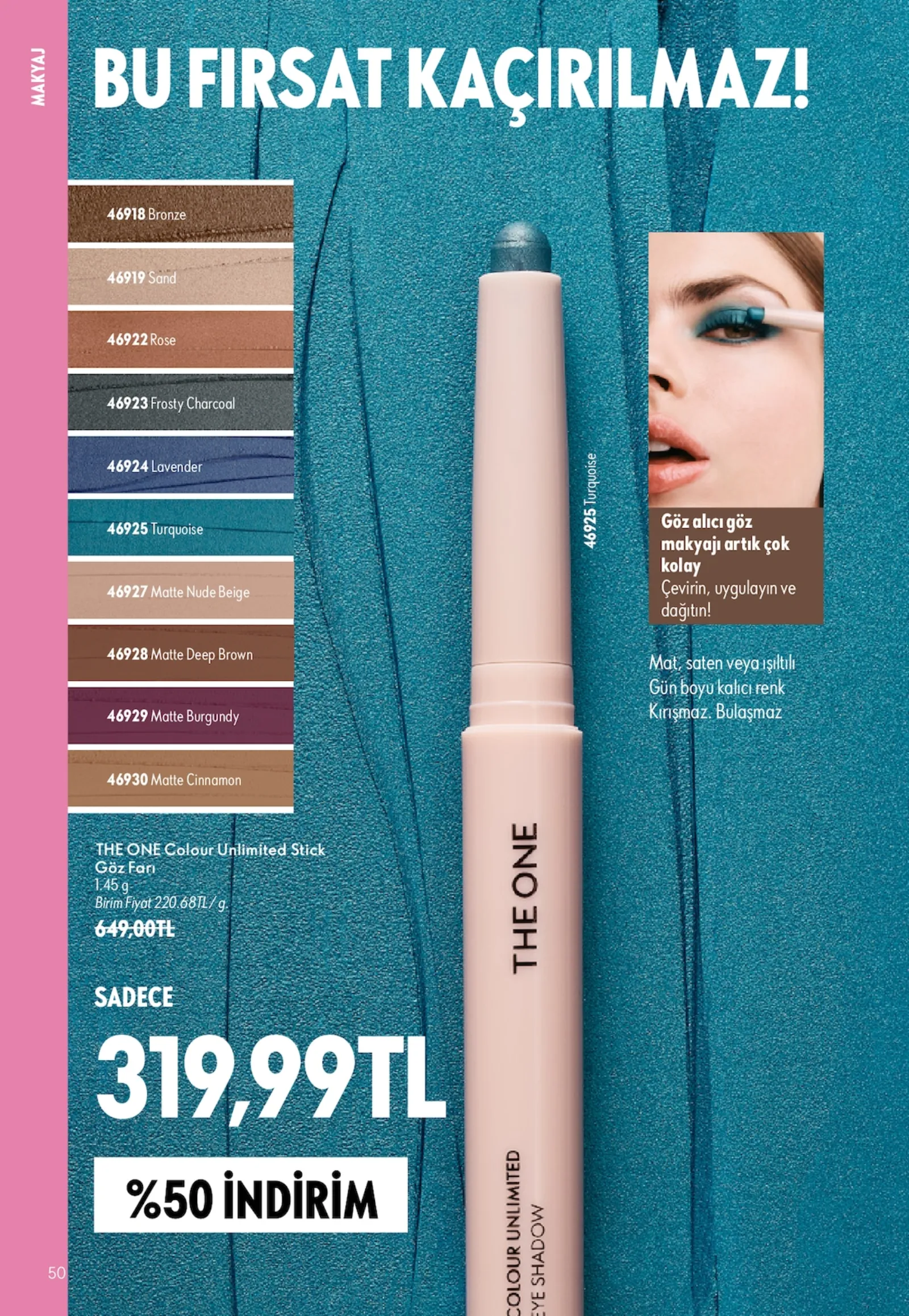 Oriflame broşürü sayfa 50